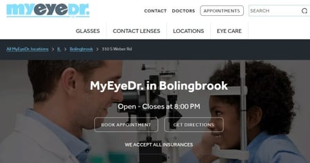 MyEyeDr in Bolingbrook
