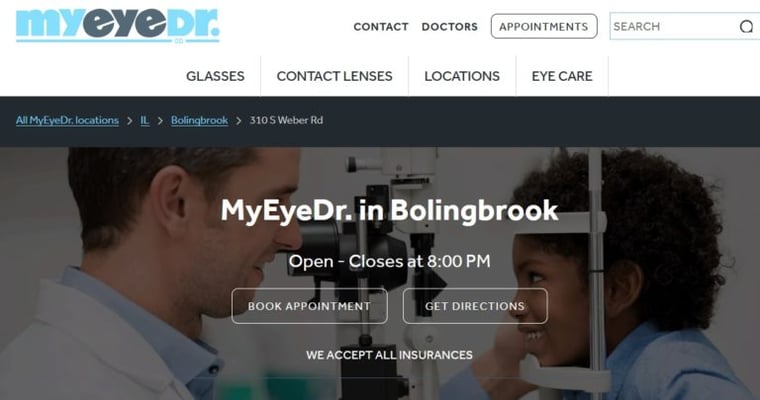 MyEyeDr in Bolingbrook